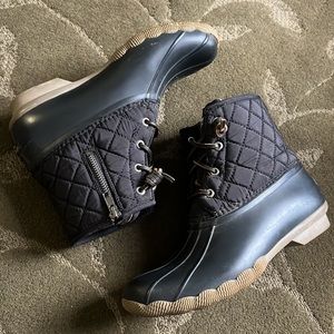 Sperry Black Duck Boots